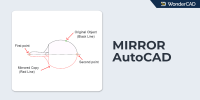 mirror-autocad