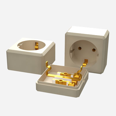 Single AC Electric Socket