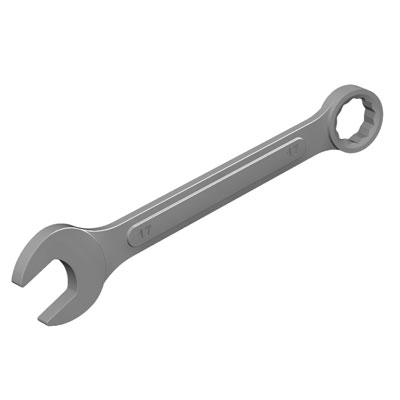 Combination Wrench / Spanner 17