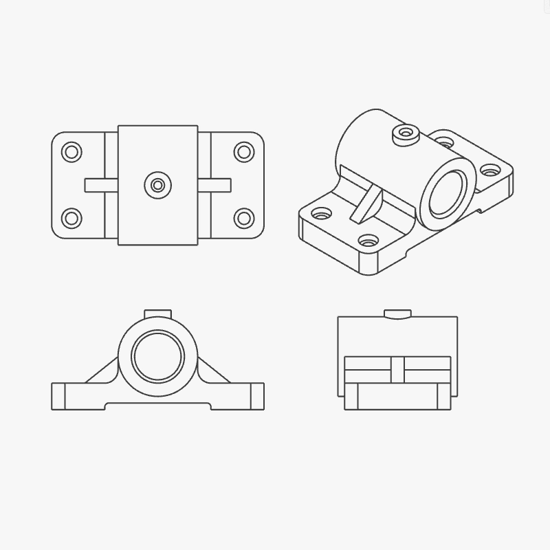 CAD Practice - Shaft Block - Image 4